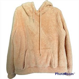 Shein Teddy Bear pull over VEUC size M